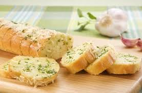 Pão de alho e Cebolinha